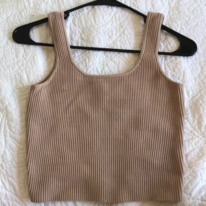 L.A. hearts light pink crop top